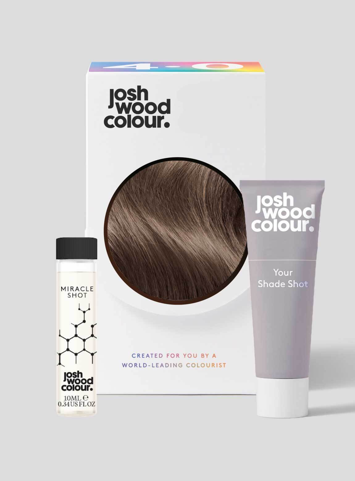 Permanent Colour 5.0 Dark Brown + Shade Shot - Josh Wood Colour