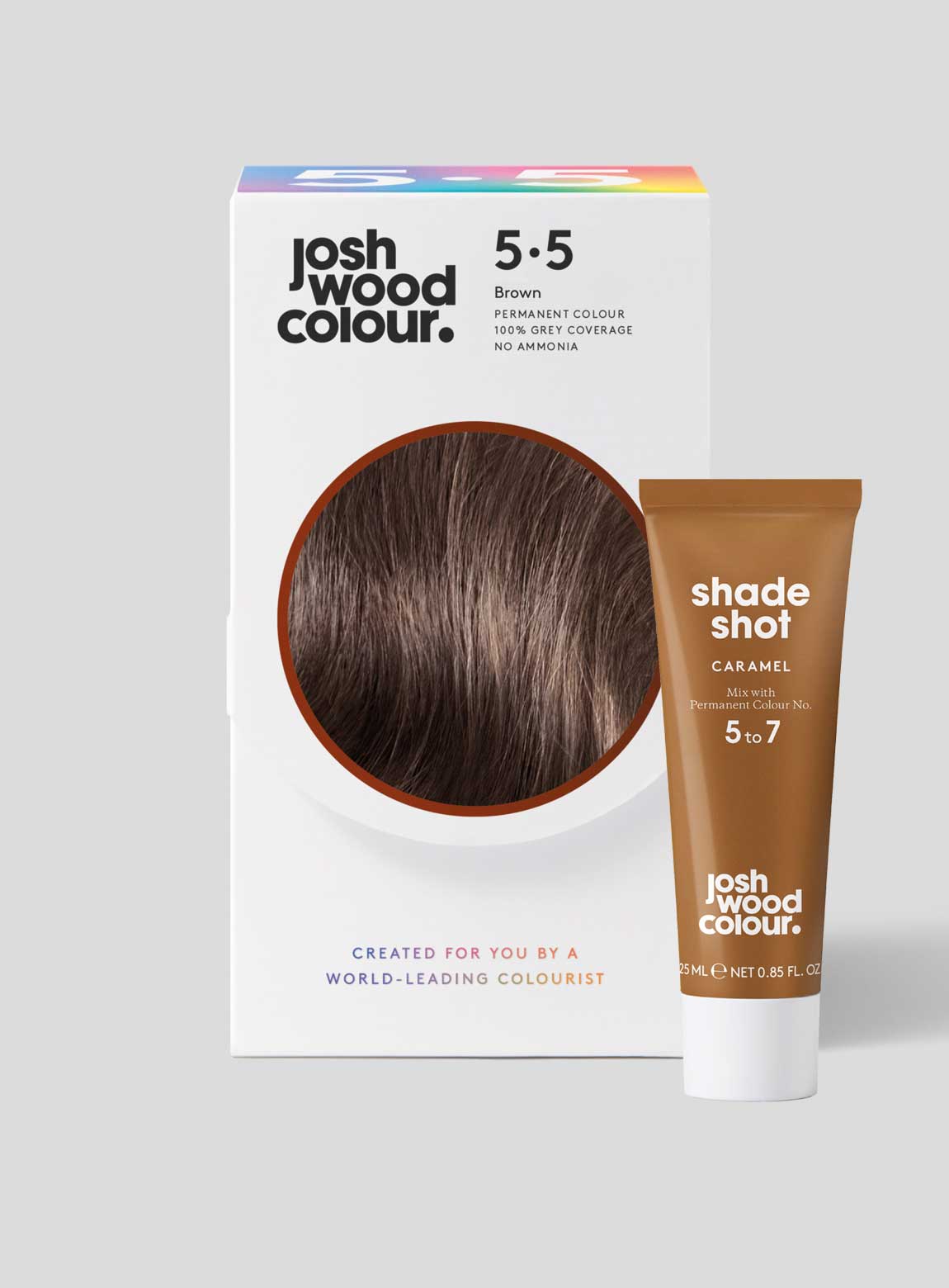 Permanent Colour 5.5 Brown + Shade Shot - Josh Wood Colour