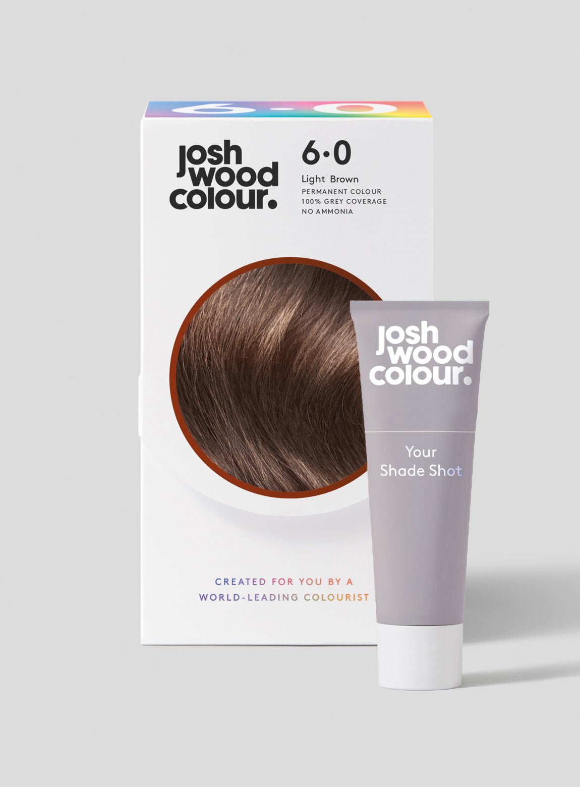 Permanent Colour 6.0 Light Brown + Shade Shot - Josh Wood Colour